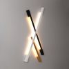 Appliques murales Aluminium Noir LED 1 Sappo