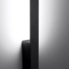 Appliques murales Aluminium Noir LED 1 Sappo