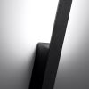 Appliques murales Aluminium Noir LED 1 Sappo