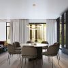 Lustres Aluminium Doré LED 2 Rio