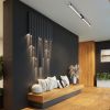 Appliques murales Acier Beige GU10 1 Freya