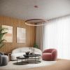 Lustres Aluminium Beige LED 1 Rio