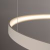 Lustres Aluminium Beige LED 3 Rio