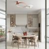 Plafonniers Aluminium Beige LED 1 Rio