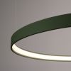 Lustres Aluminium Vert Olive LED 1 Rio