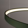 Lustres Aluminium Vert Olive LED 2 Rio