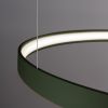 Lustres Aluminium Vert Olive LED 3 Rio